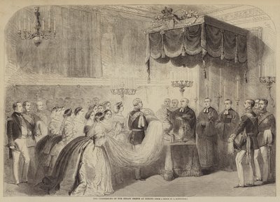 Le baptême du prince infant à Berlin - Gustave Janet